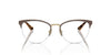 Vogue Eyewear VO4304 Top Brown-Pale Gold #colour_top-brown-pale-gold