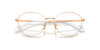 Vogue Eyewear VO4306 Rose Gold-Top White #colour_rose-gold-top-white