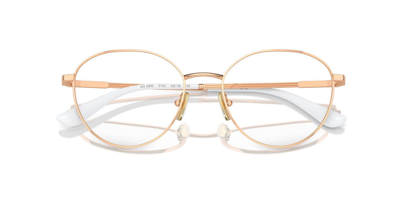 Vogue Eyewear VO4306 Rose Gold-Top White #colour_rose-gold-top-white