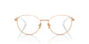 Vogue Eyewear VO4306 Rose Gold-Top White #colour_rose-gold-top-white