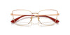 Vogue Eyewear VO4307 Rose Gold-Top Red #colour_rose-gold-top-red