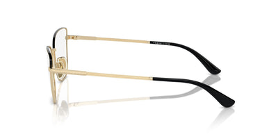 Vogue Eyewear VO4307 Pale Gold-Top Black #colour_pale-gold-top-black