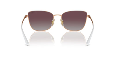 Vogue Eyewear VO4308S Rose Gold/Top White/Grey Violet Gradient Polarised #colour_rose-gold-top-white-grey-violet-gradient-polarised