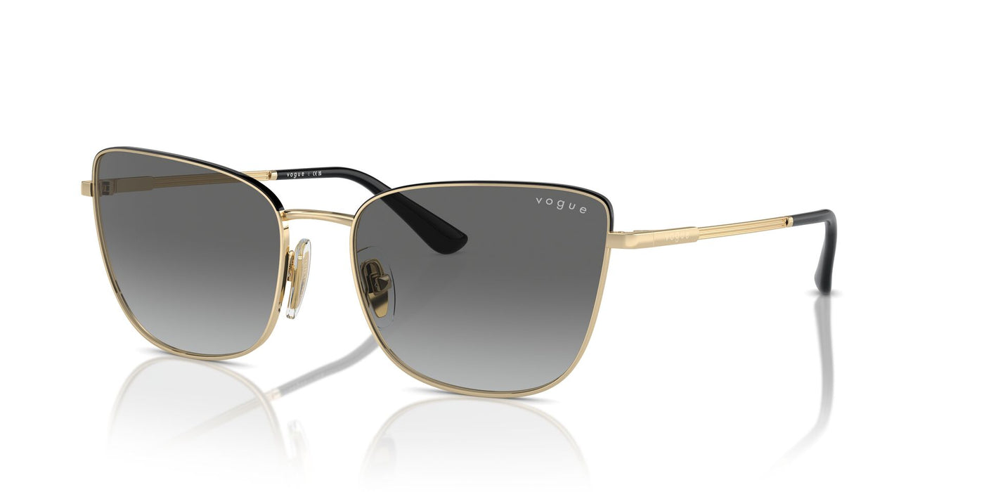 Vogue Eyewear VO4308S Pale Gold/Top Black/Grey Gradient #colour_pale-gold-top-black-grey-gradient