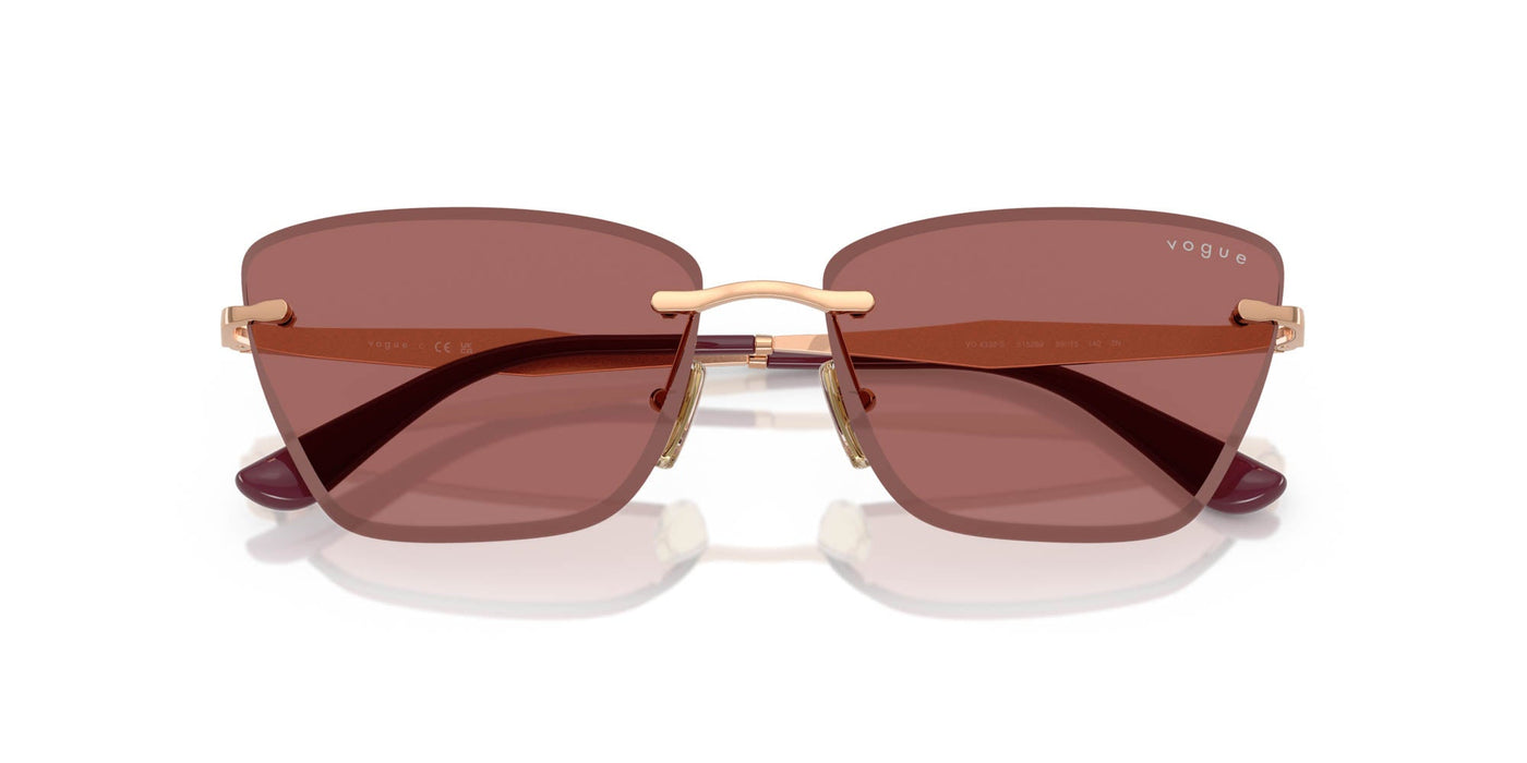 Vogue Eyewear VO4332S Rose Gold/Dark Purple #colour_rose-gold-dark-purple