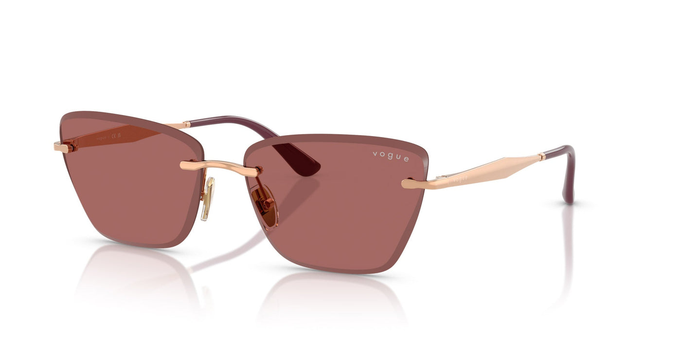 Vogue Eyewear VO4332S Rose Gold/Dark Purple #colour_rose-gold-dark-purple