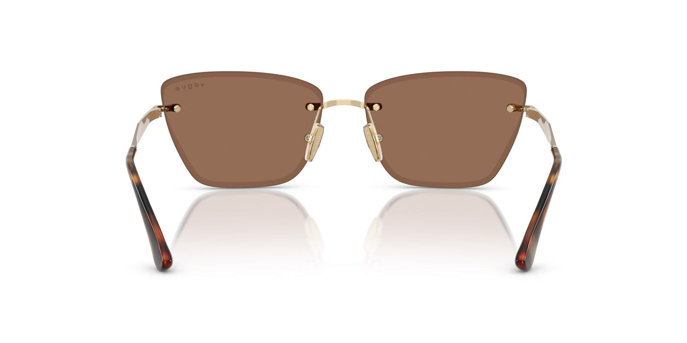 Vogue Eyewear VO4332S Pale Gold/Dark Brown #colour_pale-gold-dark-brown