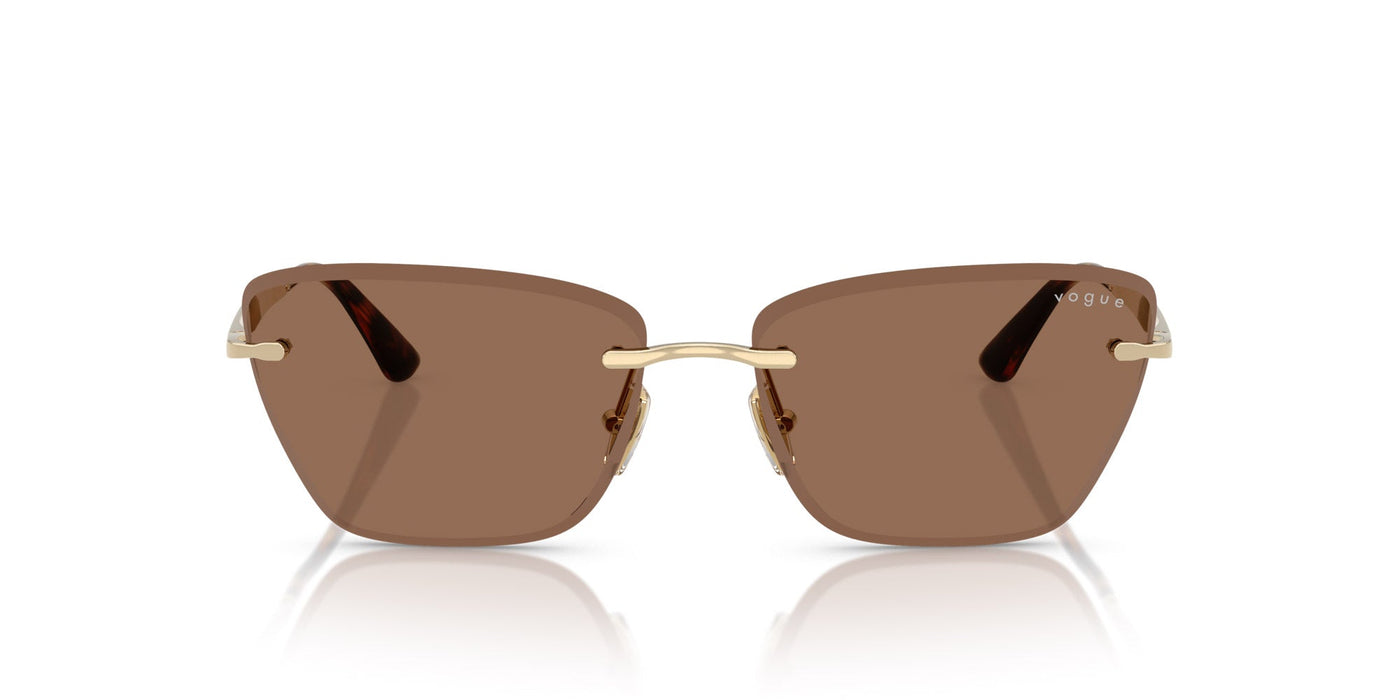 Vogue Eyewear VO4332S Pale Gold/Dark Brown #colour_pale-gold-dark-brown