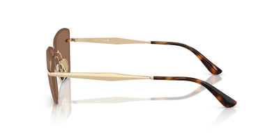Vogue Eyewear VO4332S Pale Gold/Dark Brown #colour_pale-gold-dark-brown