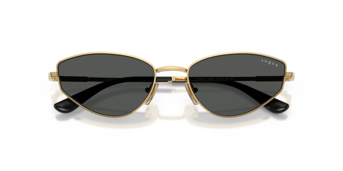 Vogue Eyewear VO4339S Gold/Dark Grey #colour_gold-dark-grey