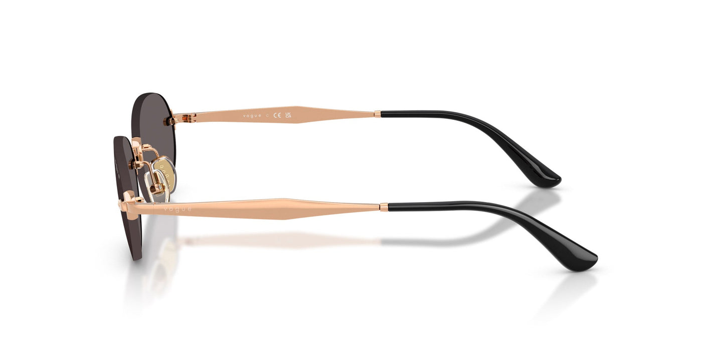 Vogue Eyewear VO4342S Rose Gold/Black Smoke #colour_rose-gold-black-smoke
