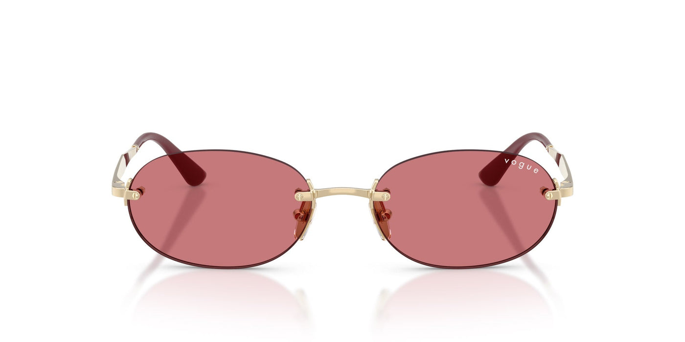 Vogue Eyewear VO4342S Pale Gold/Red #colour_pale-gold-red