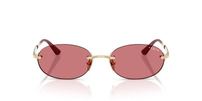 Vogue Eyewear VO4342S Pale Gold/Red #colour_pale-gold-red