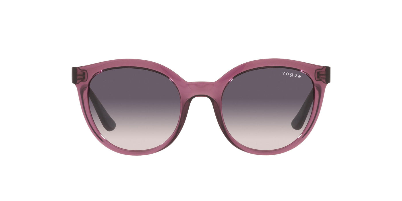 Vogue Eyewear VO5427S Transparent Purple/Pink Dark Grey Gradient #colour_transparent-purple-pink-dark-grey-gradient