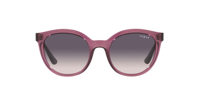 Vogue Eyewear VO5427S Transparent Purple/Pink Dark Grey Gradient #colour_transparent-purple-pink-dark-grey-gradient