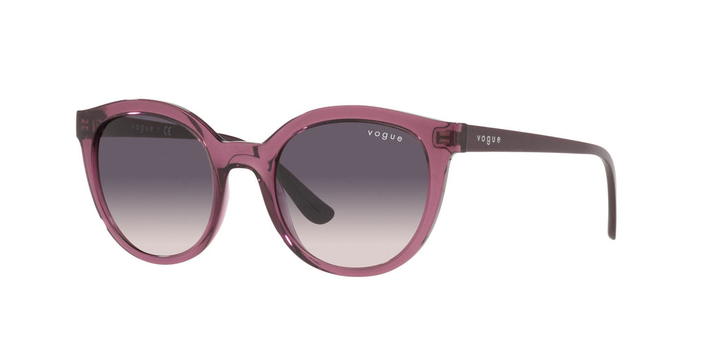 Vogue Eyewear VO5427S Transparent Purple/Pink Dark Grey Gradient #colour_transparent-purple-pink-dark-grey-gradient