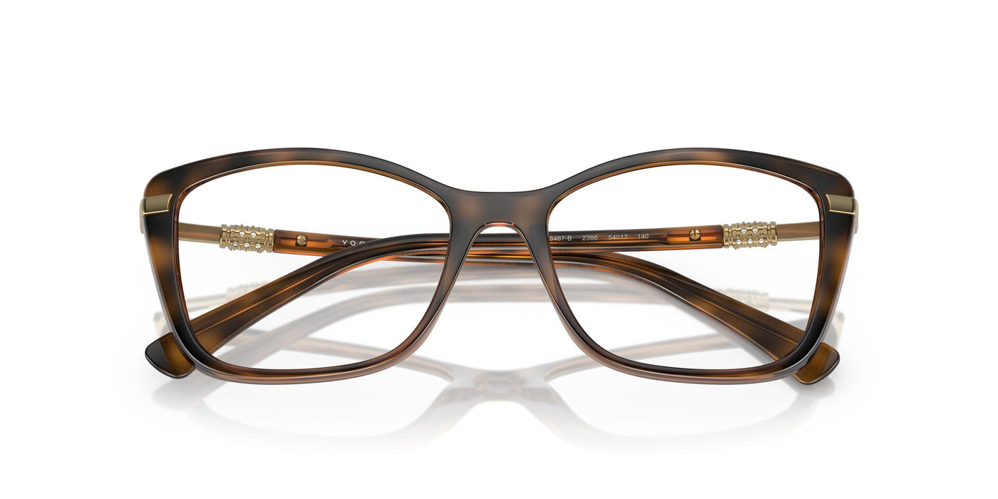 Vogue Eyewear VO5487B Top Havana-Light Brown #colour_top-havana-light-brown