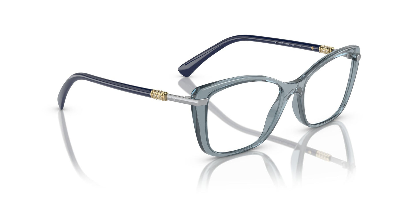 Vogue Eyewear VO5487B Transparent Azure #colour_transparent-azure