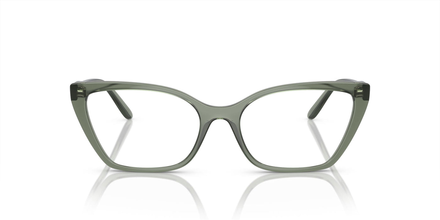 Vogue Eyewear VO5519 Transparent Mallard Green #colour_transparent-mallard-green
