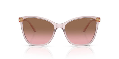 Vogue Eyewear VO5520S Transparent Pink/Pink Brown Gradient #colour_transparent-pink-pink-brown-gradient
