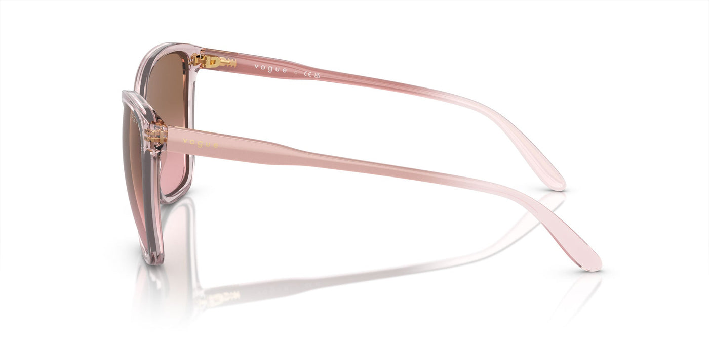 Vogue Eyewear VO5520S Transparent Pink/Pink Brown Gradient #colour_transparent-pink-pink-brown-gradient