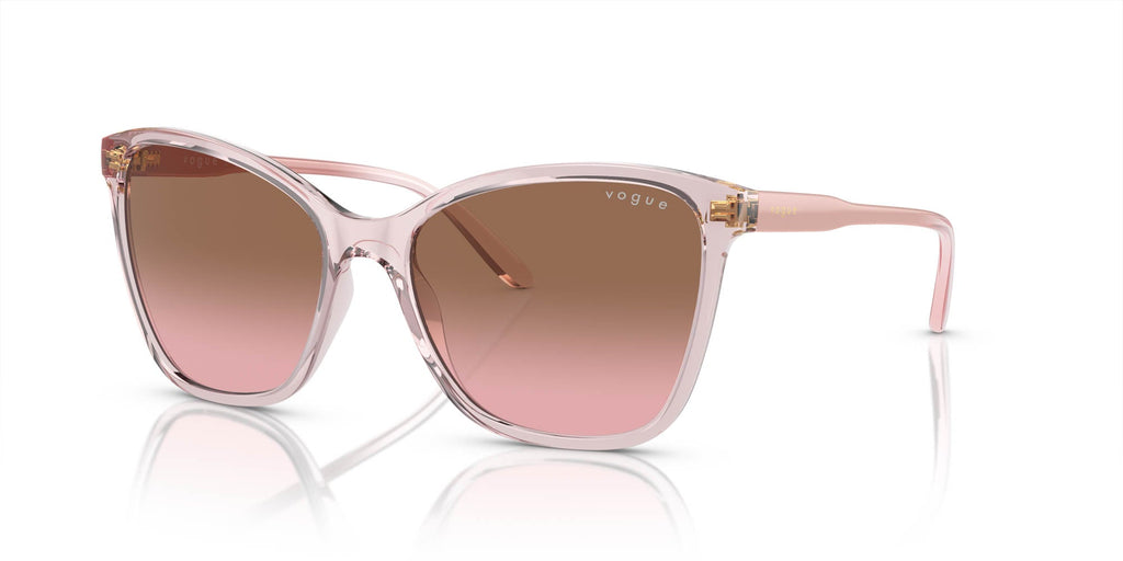 Vogue Eyewear VO5520S Transparent Pink/Pink Brown Gradient #colour_transparent-pink-pink-brown-gradient