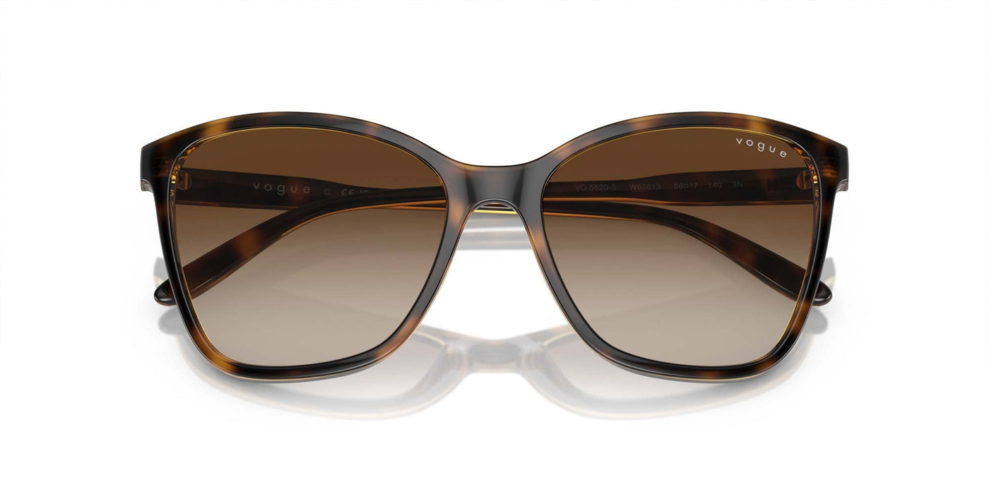 Vogue Eyewear VO5520S Dark Havana/Brown Gradient #colour_dark-havana-brown-gradient