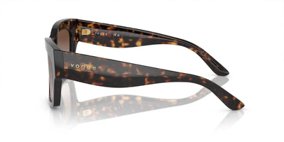 Vogue Eyewear VO5524S Dark Havana/Brown Gradient #colour_dark-havana-brown-gradient
