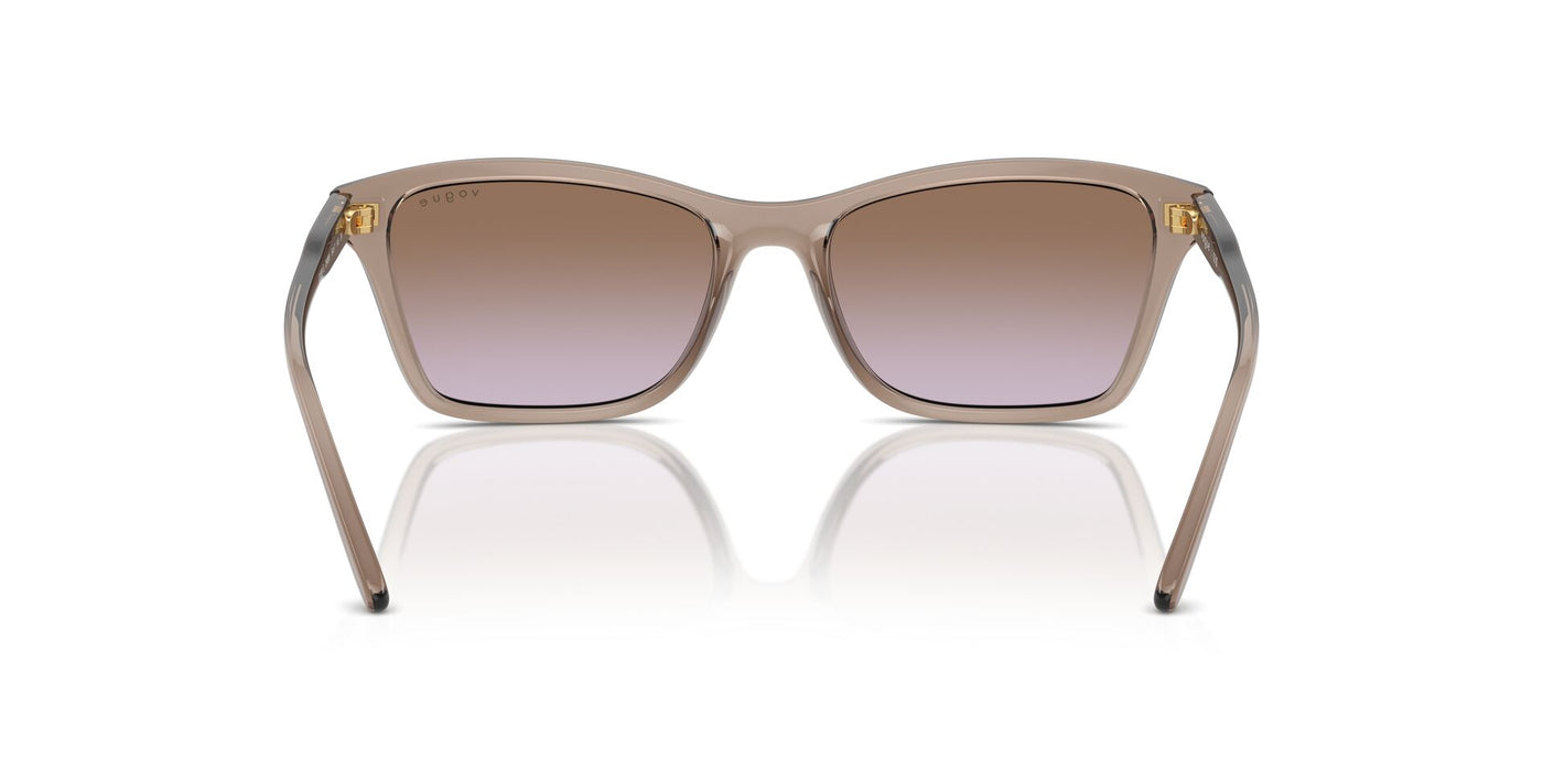 Vogue Eyewear VO5551S Transparent Brown/Violet Brown Gradient #colour_transparent-brown-violet-brown-gradient