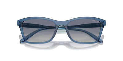 Vogue Eyewear VO5551S Transparent Blue/Grey Blue Gradient #colour_transparent-blue-grey-blue-gradient