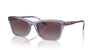 Vogue Eyewear VO5551S Transparent Purple/Grey Violet Gradient Polarised #colour_transparent-purple-grey-violet-gradient-polarised