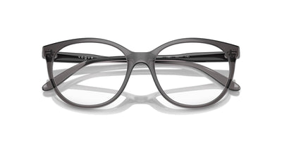 Vogue Eyewear VO5552 Transparent Dark Grey #colour_transparent-dark-grey