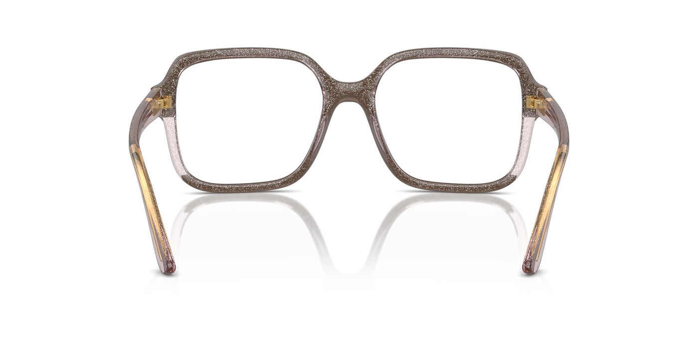 Vogue Eyewear VO5555 Brown-Transparent Rose Glitter #colour_brown-transparent-rose-glitter