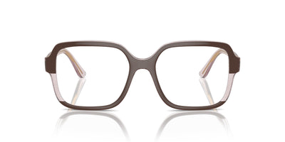 Vogue Eyewear VO5555 Brown-Transparent Rose Glitter #colour_brown-transparent-rose-glitter