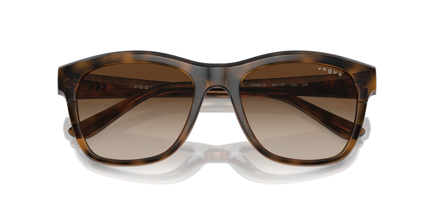 Vogue Eyewear VO5557S Top Dark Havana/Light Brown/Brown Gradient #colour_top-dark-havana-light-brown-brown-gradient