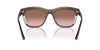 Vogue Eyewear VO5557S Brown/Transparent Rose Glitter/Pink Brown Gradient #colour_brown-transparent-rose-glitter-pink-brown-gradient