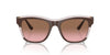 Vogue Eyewear VO5557S Brown/Transparent Rose Glitter/Pink Brown Gradient #colour_brown-transparent-rose-glitter-pink-brown-gradient