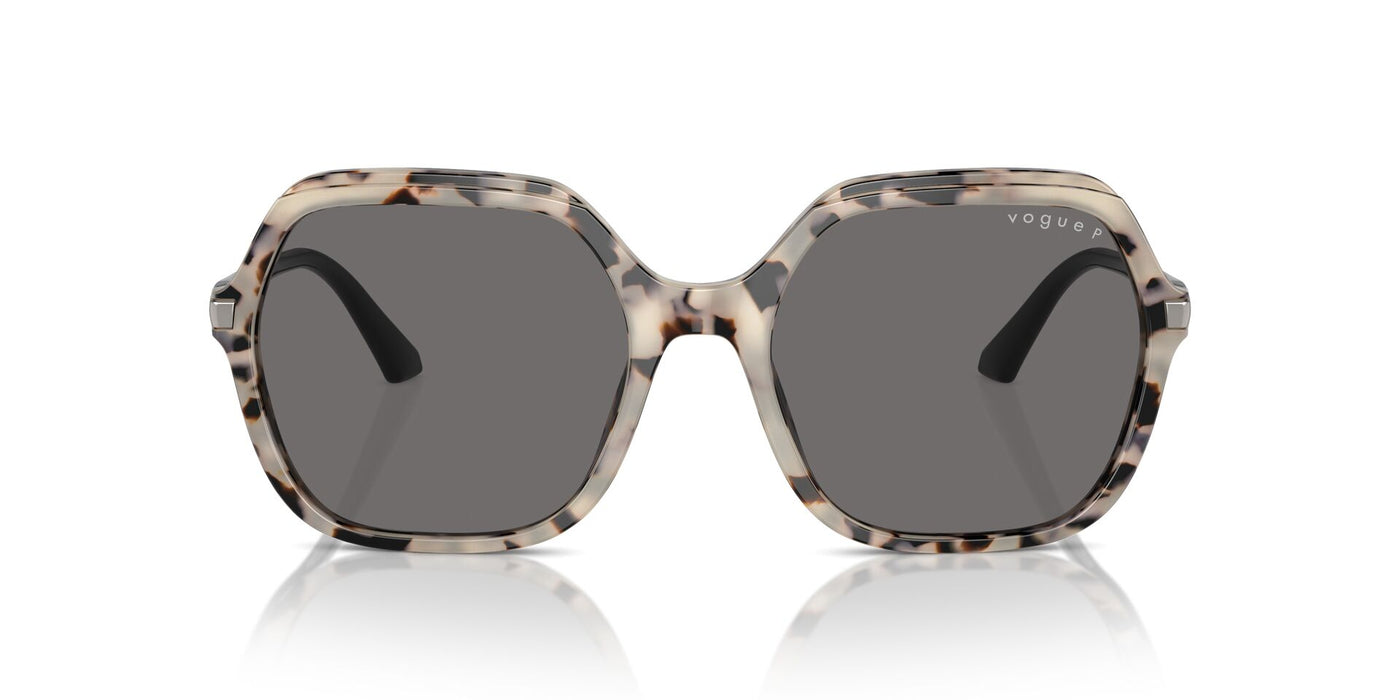 Vogue Eyewear VO5561S Ivory Tortoise/Dark Grey Polarised #colour_ivory-tortoise-dark-grey-polarised