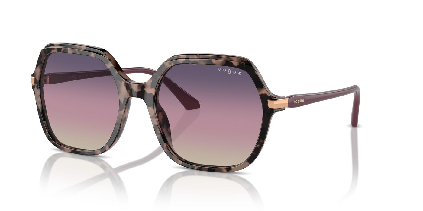 Vogue Eyewear VO5561S Pink Tortoise/Brown Violet/Blue Gradient #colour_pink-tortoise-brown-violet-blue-gradient