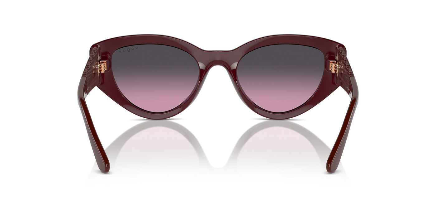 Vogue Eyewear VO5566S Full Bordeaux/Violet Grey Gradient #colour_full-bordeaux-violet-grey-gradient