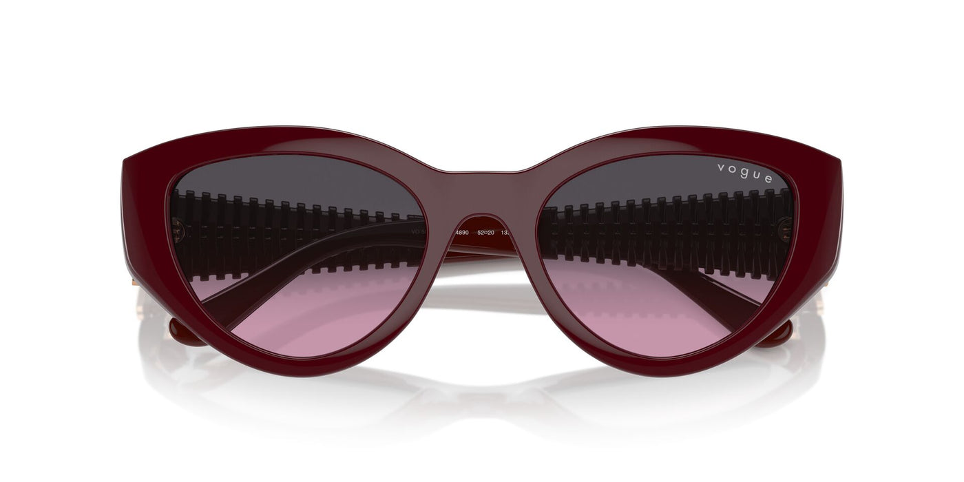 Vogue Eyewear VO5566S Full Bordeaux/Violet Grey Gradient #colour_full-bordeaux-violet-grey-gradient