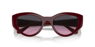 Vogue Eyewear VO5566S Full Bordeaux/Violet Grey Gradient #colour_full-bordeaux-violet-grey-gradient