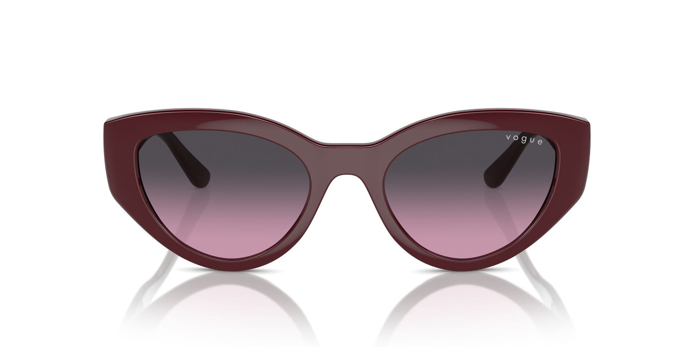 Vogue Eyewear VO5566S Full Bordeaux/Violet Grey Gradient #colour_full-bordeaux-violet-grey-gradient