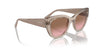 Vogue Eyewear VO5567S Transparent Caramel/Pink Brown Gradient #colour_transparent-caramel-pink-brown-gradient