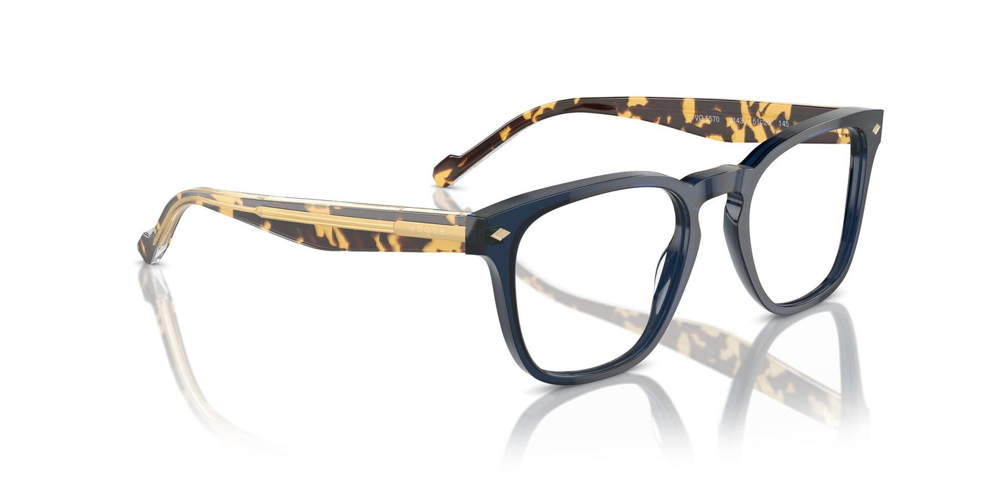 Vogue Eyewear VO5570 Transparent Blue #colour_transparent-blue