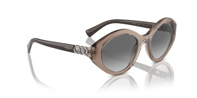 Vogue Eyewear VO5576SB Transparent Brown/Dark Grey Gradient #colour_transparent-brown-dark-grey-gradient