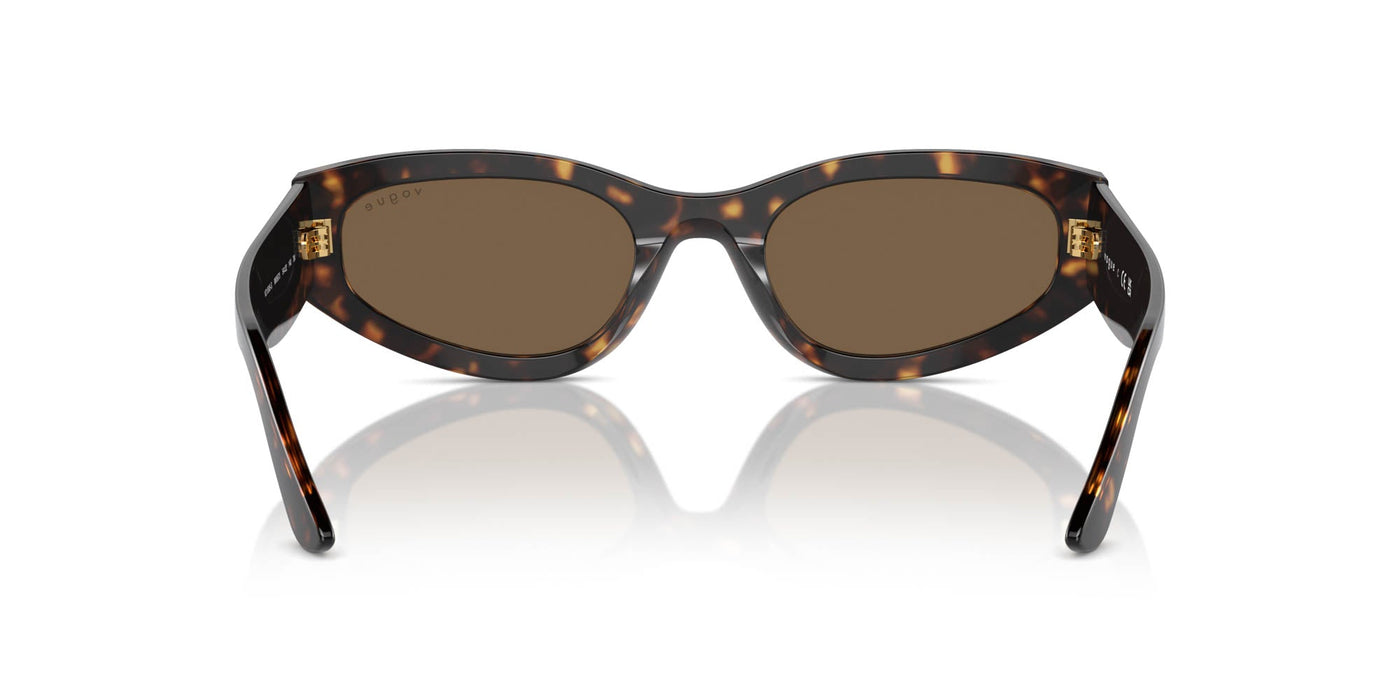 Vogue Eyewear VO5585S Dark Havana/Dark Brown #colour_dark-havana-dark-brown
