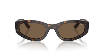Vogue Eyewear VO5585S Dark Havana/Dark Brown #colour_dark-havana-dark-brown