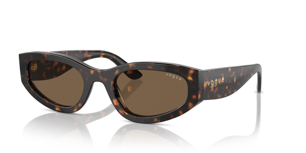 Vogue Eyewear VO5585S Dark Havana/Dark Brown #colour_dark-havana-dark-brown