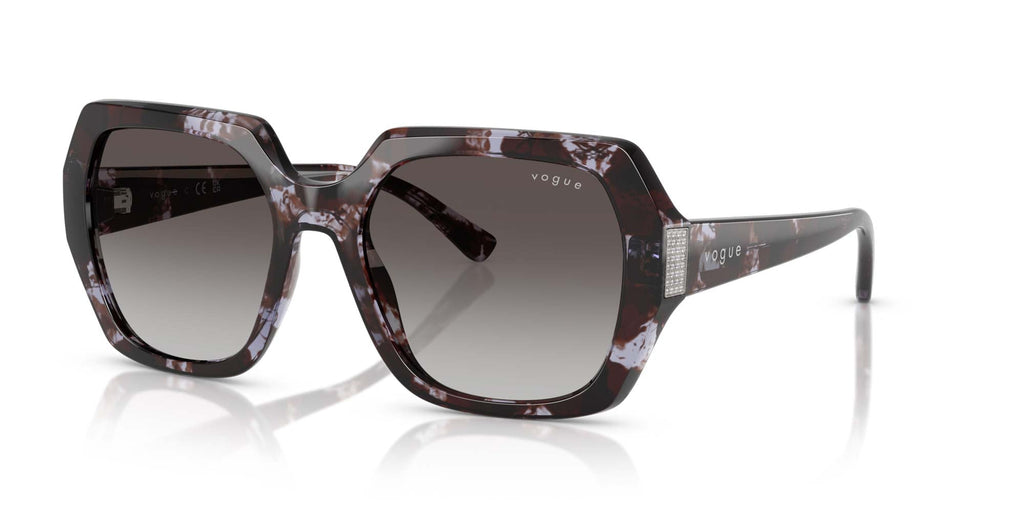 Vogue Eyewear VO5612SB Purple Havana/Dark Grey Gradient #colour_purple-havana-dark-grey-gradient